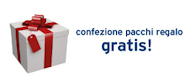 Novità: confezione pacchi regalo gratis!